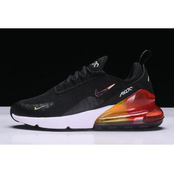 Nike Air Max 270 Black White-Red and WoSize AH6789-016 Shoes